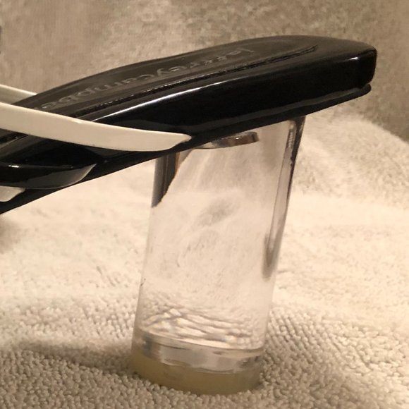 Jeffrey Campbell - Black and white, strappy pumps - Picture 3 of 3